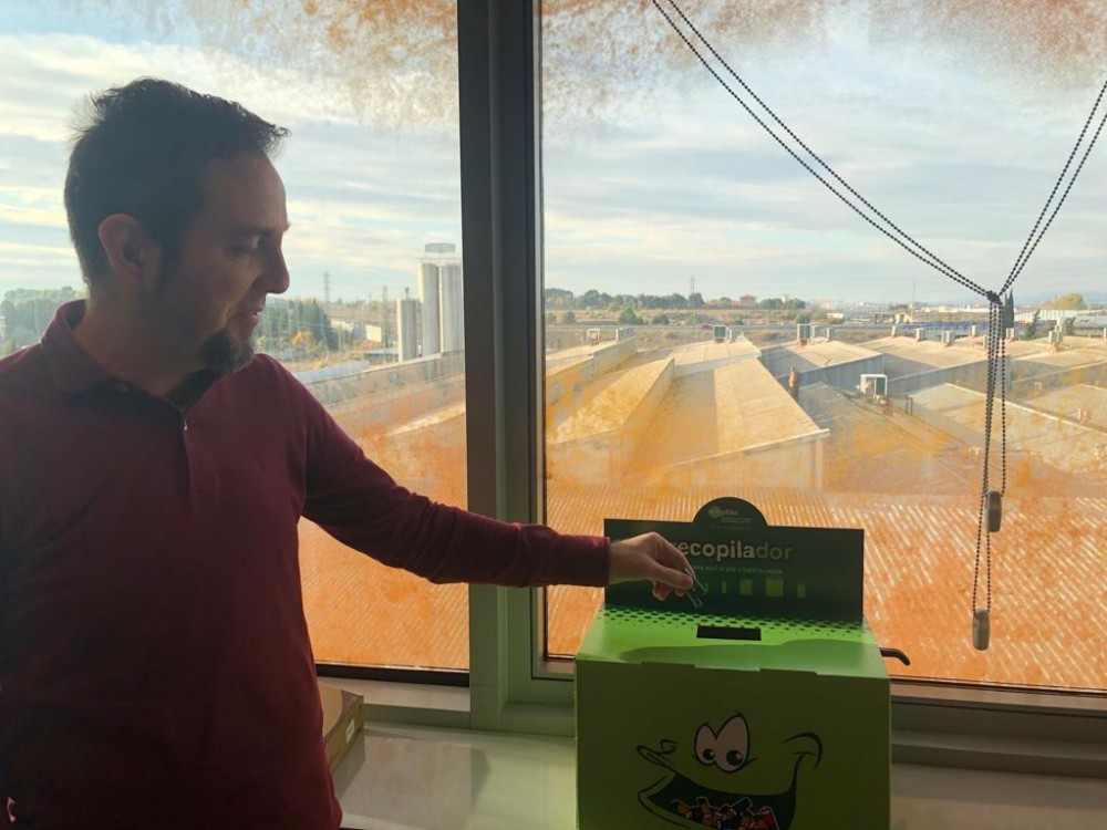 El reciclaje de pilas en Bergner 